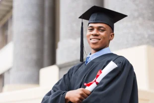 Proud scholarship recipient
